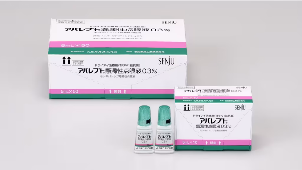 Senju Launches New Dry Eye Disease Drug in Japan