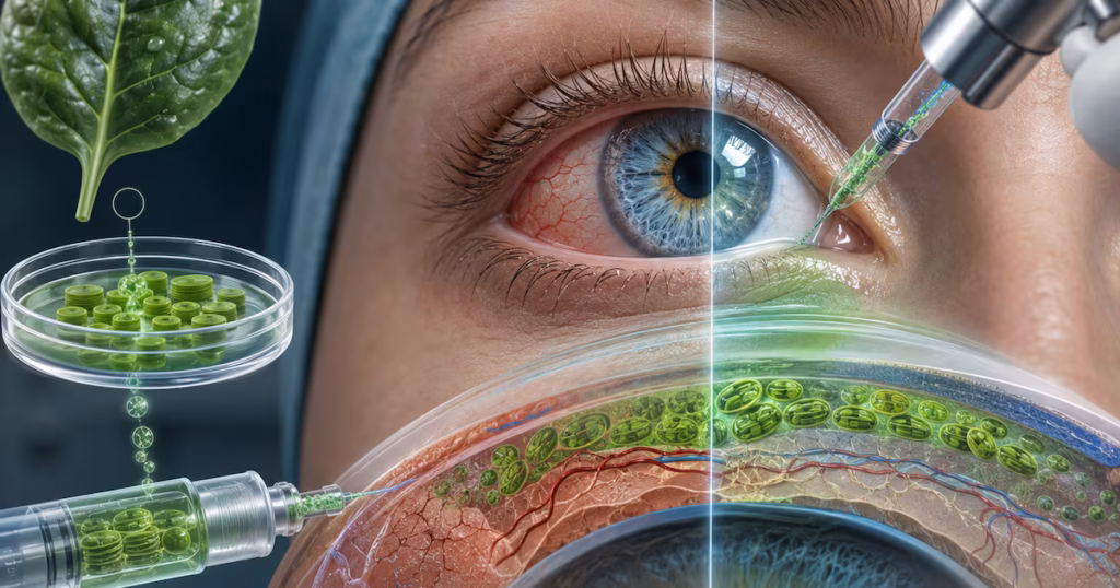 Bioengineered Photosynthesis in Eyes for Dry Eye Therapy