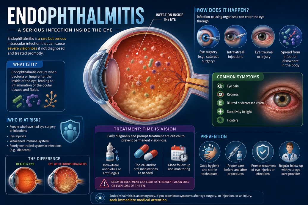 Endophthalmitis: A Serious Eye Emergency