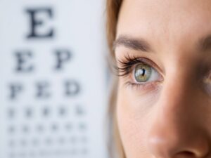 Eye chart vision tests